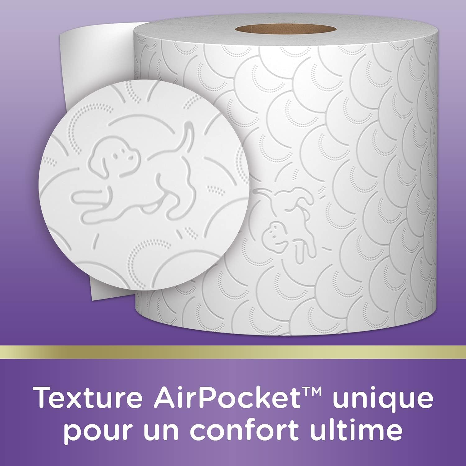 Gewatteerd toiletpapier (12 pakjes van 7 rollen) - zacht en comfortabel - milieuvriendelijk - duurzaam