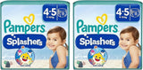 Pampers Splashers Baby Shark Limited Edition Wegwerpzwemluiers 4-5, 11, 9kg-15kg, voor veilige bescherming in het water