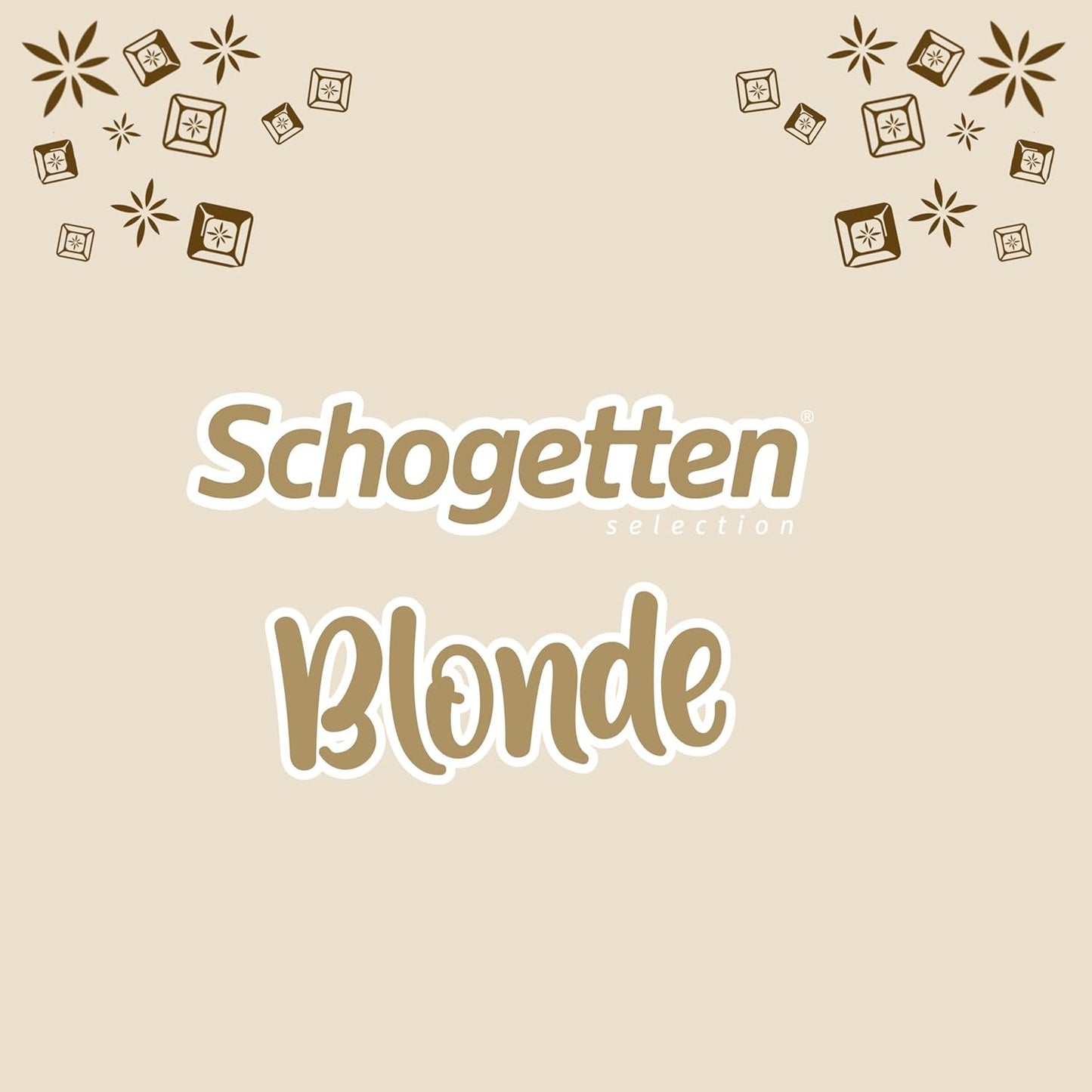 Schogenten Blond Puur I witte chocolade met karamel I 100 g I individueel geportioneerd (pak van 2)