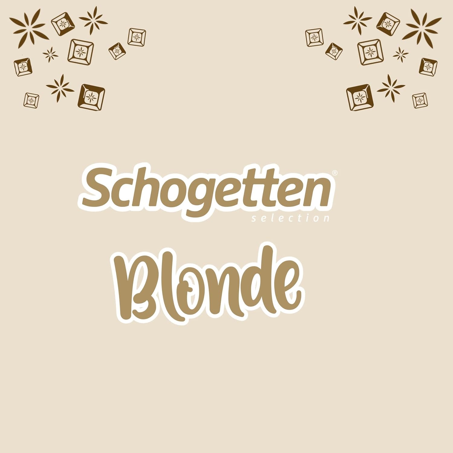 Schogenten Blond Puur I witte chocolade met karamel I 100 g I individueel geportioneerd (pak van 2)