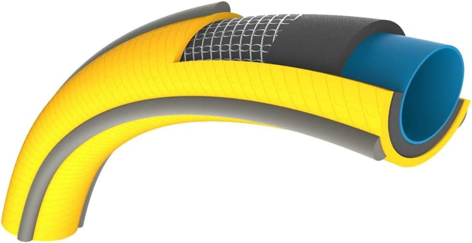 HOZELOCK - Tricoflex Ultraflex slang Ø 12,5 mm (1/2") 10 M: weerbestendige, anti-twist en anti-twist flexibele tuinslang gemaakt van 40% gerecycled PVC [117000]