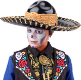 Ken Barbie 2022 Día De Muertos pop met shirt, vest en sombrero, Calavera Face Paint, cadeau voor verzamelaars
