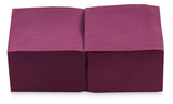 Saten Ser22104961 Cocktail, servetten 20 X 20, 2 lagen, 1/4 vouw, 100 servetten, Punta-Punta, zwart