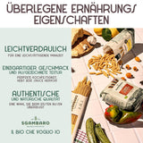 Biologische Penne Rigate Pasta N.91 - 500g van Khorasan Tarwe - Oude tarwe, rijk aan eiwitten, 100% verbouwd in Italië - Veelzijdig in de keuken en rijk aan voedingsstoffen