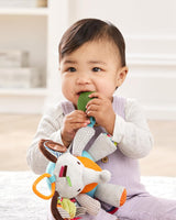 Skip Hop Bandana Buddies Activity Toy, zacht speelgoed voor baby's en kinderen, veelkleurig, olifantenbabyspeelgoed Naty Shop