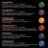 L'OR Suprême Lungo Intense 5, mild, Intensität 5/10, Nespresso* Pro compatibel Kaffeekapseln, 50 Kapseln