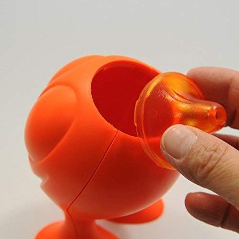 Alessi suikerdispenser "GINO ZUCCHINO" in thermoplastische hars, rood