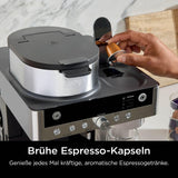 Ninja Prestige 2-in-1 filterkoffiezetapparaat met capsules en geïntegreerde melkopschuimer, voor latte, ijskoffie en Flat White, zwart CFN802EU