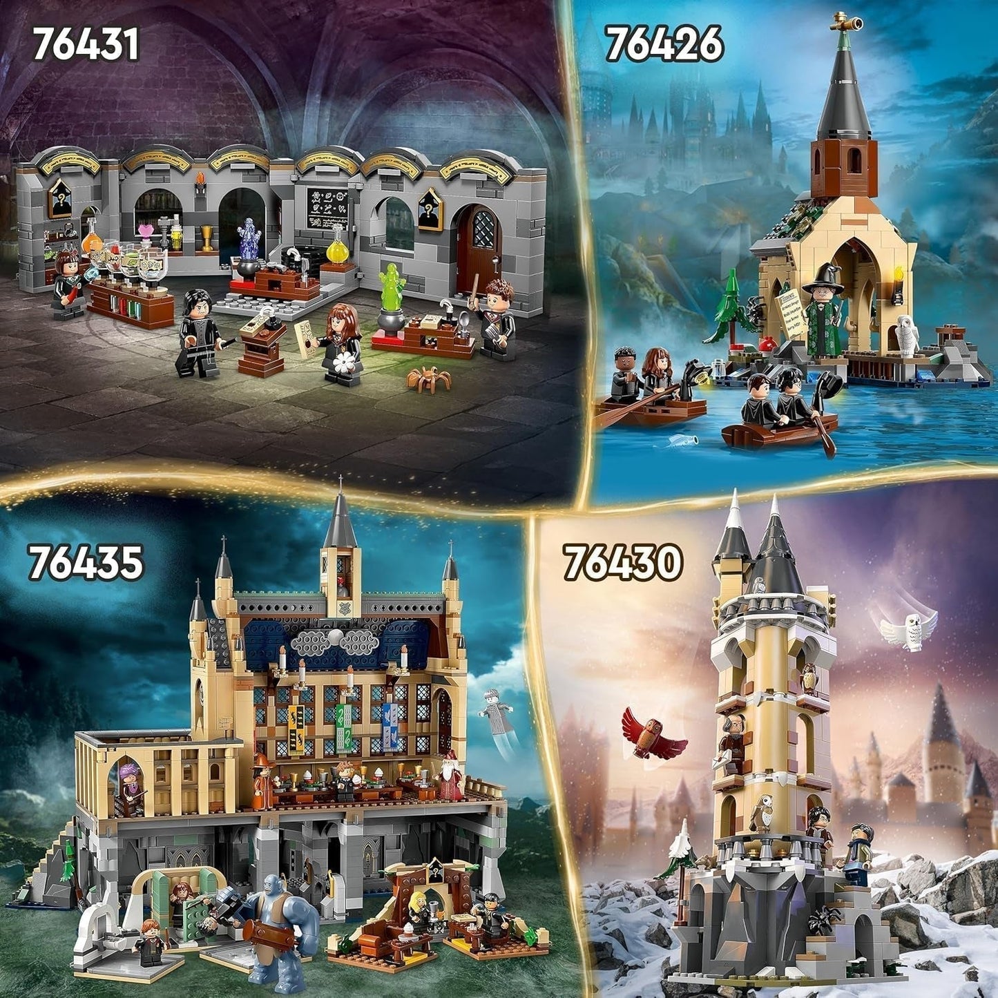 LEGO Harry Potter Aragog in het Verboden Bos, Spider Fantasy speelset, mythisch wezen, 2 minifiguren, magisch cadeau voor jongens, meisjes en fans vanaf 7 jaar 76434 Bouwsets Besuche in LEGO-Store