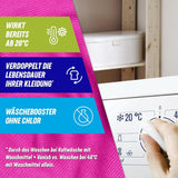 Vanish Oxi Action Poeder Roze - 1,125 Kg - chloorvrij vlekverwijderings- en wasverbeteringspoeder - voor gekleurde was Wasmiddelen Naty Shop