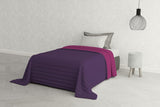 Italiaans beddengoed Estivo eenpersoonsbed, linnen, Aqua, 170 X 270 Cm Dekbedden en dekbedden Naty Shop Viola/Fuchsia 170 X 270 Cm