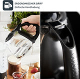 Tefal Incluo Filter-espressomachine, espressomachine Extreem eenvoudig in gebruik, geschikt voor rechts- en linkshandigen, automatische dekselopening, 1,25 l, 10 tot 15 kopjes, CM533811