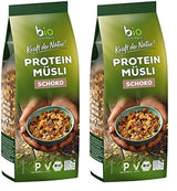 Biozentrale pure eiwitmuesli - 375g - Biologisch met honing - Als ontbijtgranen of als tussendoortje