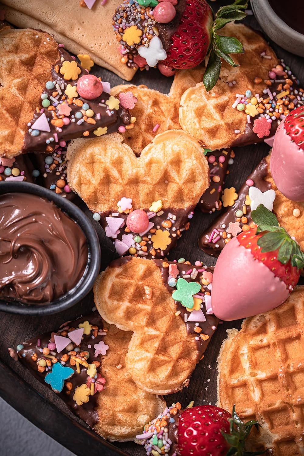RUF Waffel-Mix, Großpackung, Grundmischung Zur Herstellung Von Waffeln Im Waffeleisen, Für Großküchen, Kantinen, Hotels en Restaurants, 1 X 2500G Mix voor bakken en koken Naty Shop