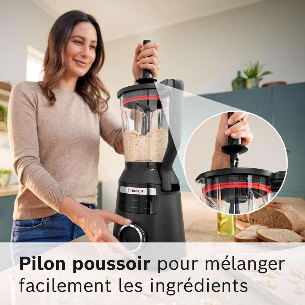 Vitapower Standmixer, Serie 6, 1.800 W, 6 Programma's, Prospeed Klingen, Tritan™-Krug, Schwarz, MMB6652B Keuken Naty Shop