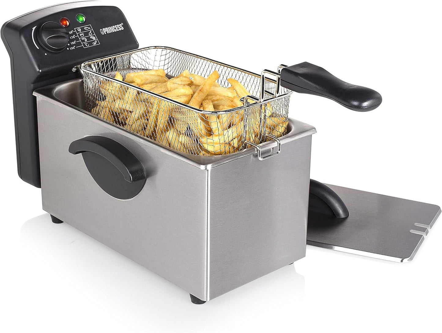 Princess friteuse, diverse maten Huishoudelijke apparaten Naty Shop 3 liter
