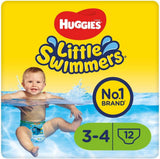 Huggies Little Swimmers Zwemluiers, maat 3-4, 12 stuks, 7-15kg