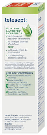 Tetesept Muskel, Ontspannend badadditief na lichamelijke inspanning, 125 ml Douche en bad Naty Shop