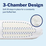 Casper Sleep Essential-slaapkussen, King, Wit Naty Shop standaardkussens