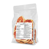 Gedroogde grapefruitschijfjes, gedroogde grapefruit, vaasvuller, kerstversiering, rode grapefruitschijfjes, gedroogde fruitschijfjes voor thee, zonder toegevoegde suiker (100 g (1 pak)) Naty Shop Gedehydrateerde producten