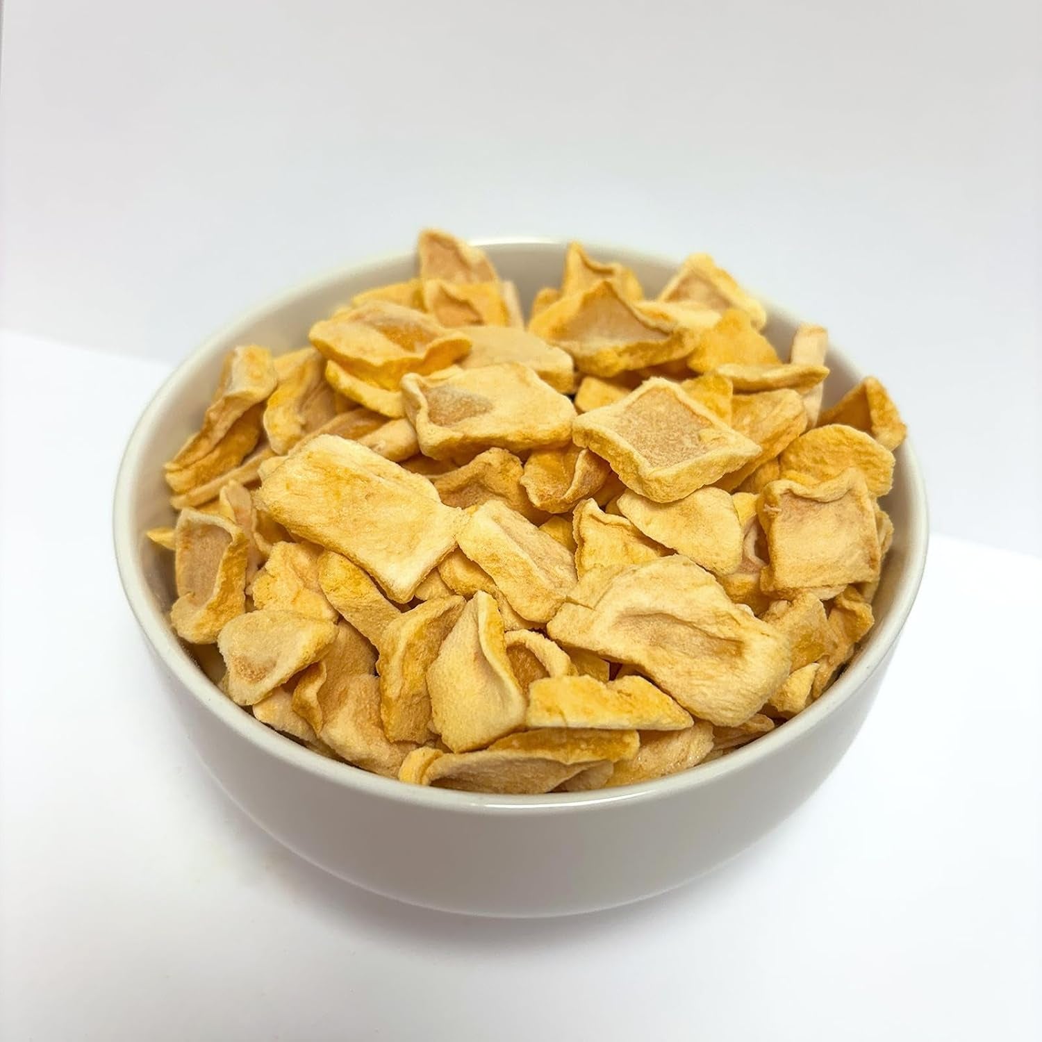 Gevriesdroogde mangoschijfjes 100g - gevriesdroogde mangochips - gevriesdroogd gedroogd fruit - gevriesdroogd fruit, gedroogde mango voor decoratie, snacks, smoothies, desserts Gedroogde producten Naty Shop