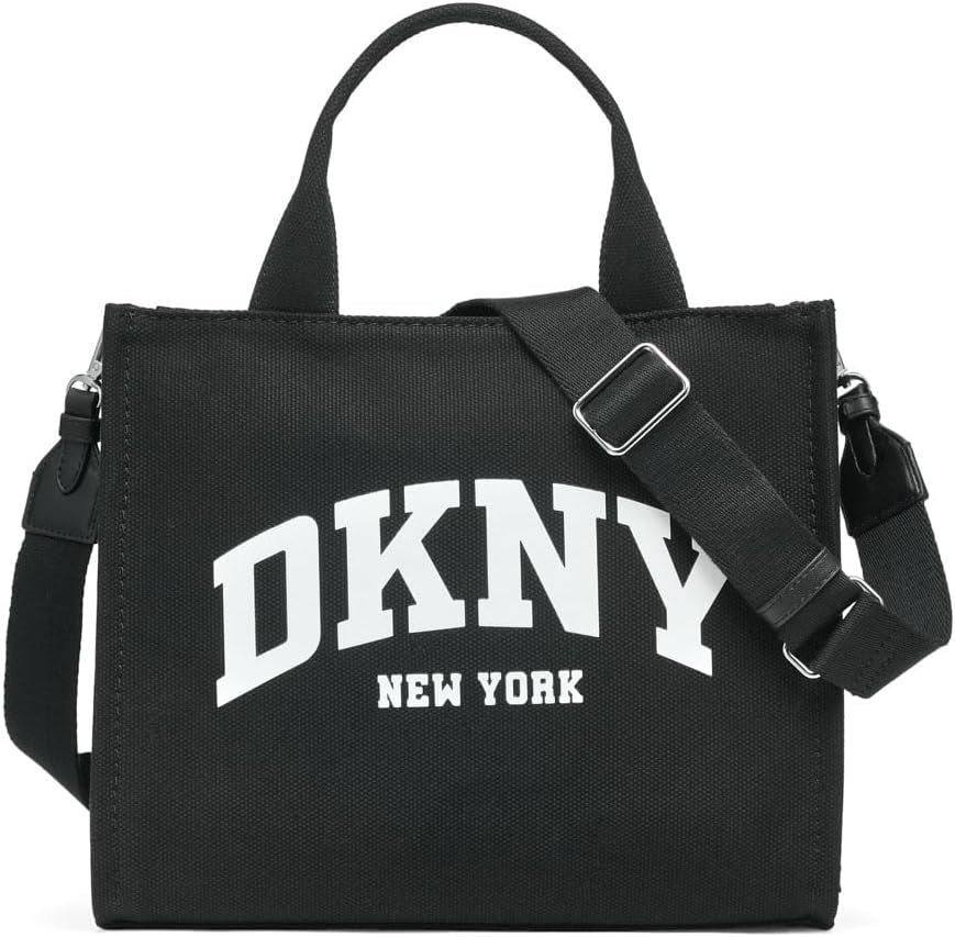 DKNY Hadlee Md Tote-tassen voor dames Naty Shop zwart/zilver