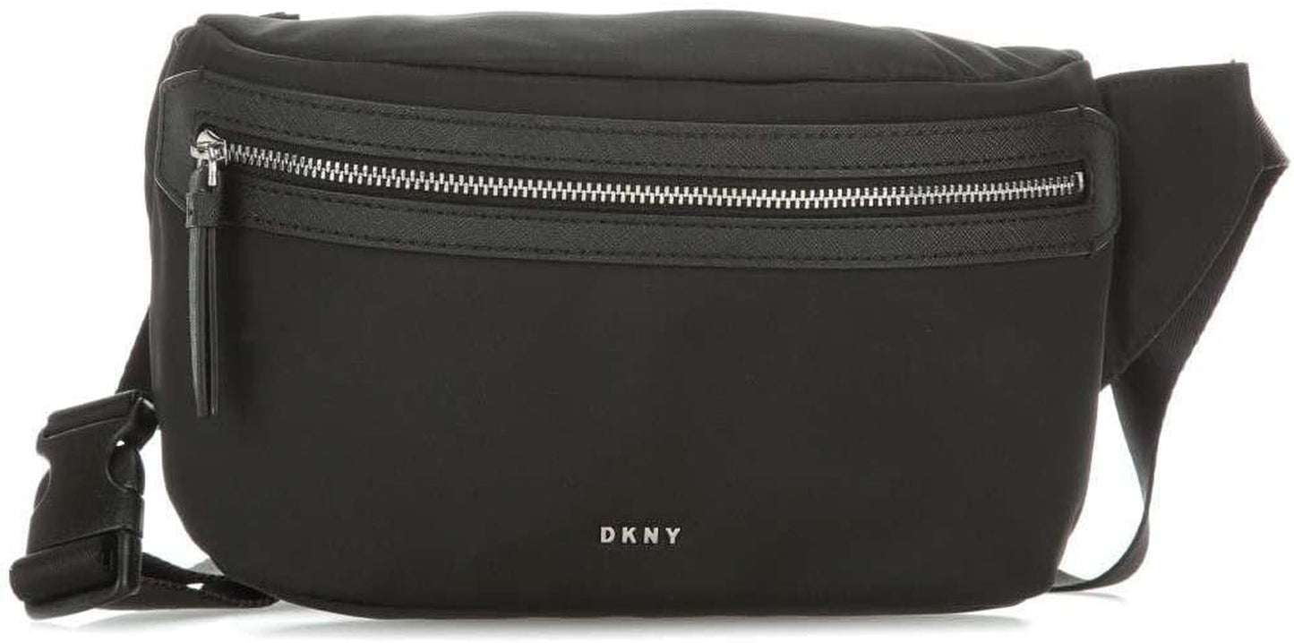 DKNY R23IEA41-BSV-1 Crossbodytas voor dames, zwart/zilver damestassen Naty Shop Standaardtitel