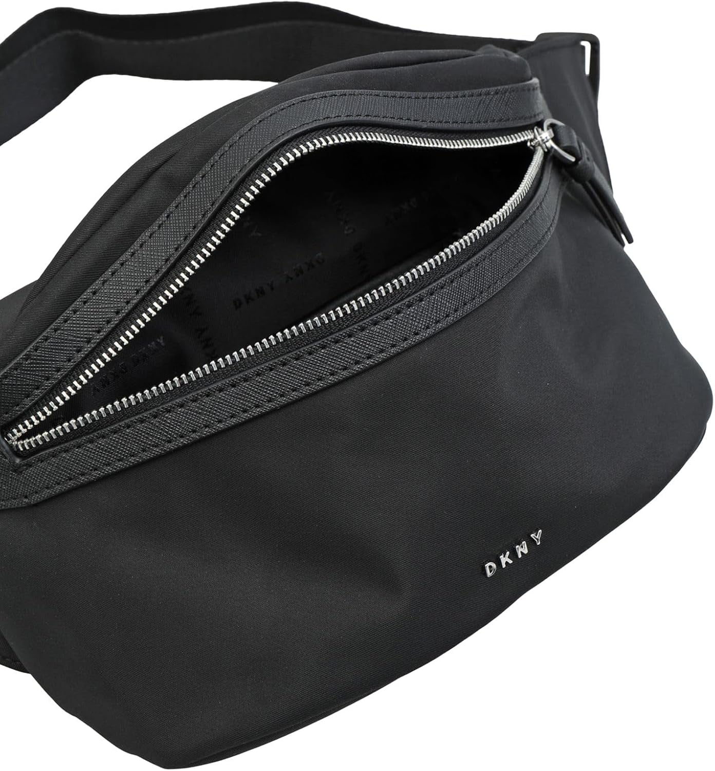 Dames DKNY R23IEA41-BSV-1 Crossbody, zwart/zilver Damestassen Naty Shop