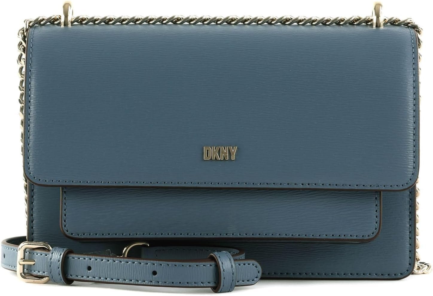 DKNY-clutch-crossbodytas voor dames, kustblauw Damestassen Naty Shop Standaardtitel