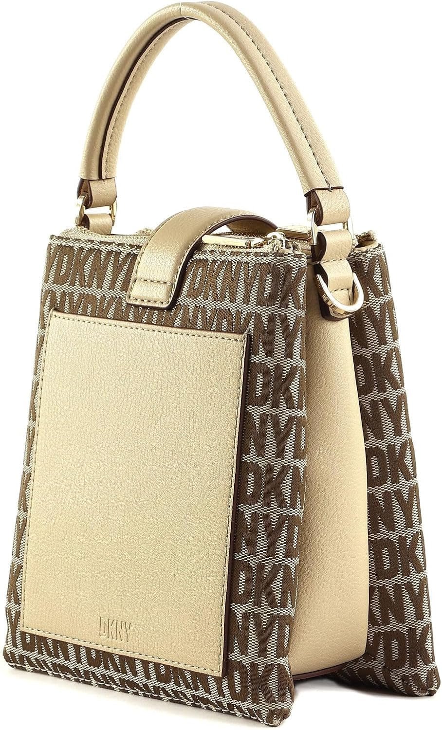 Dames DKNY Feven Crossbody, Chino / lichtkaki Tassen Dames Naty Shop