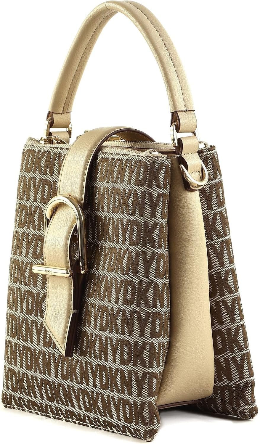 Dames DKNY Feven Crossbody, Chino / lichtkaki Tassen Dames Naty Shop