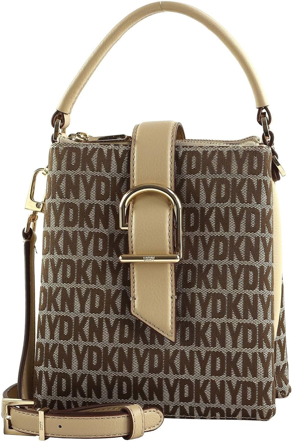 Dames DKNY Feven Crossbody, Chino/lichtkaki Tassen Dames Naty Shop Standaardtitel