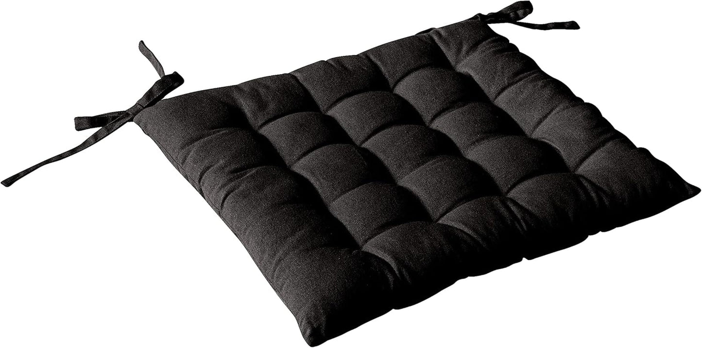Quilt met 4 bobbels, jute, 90 X 190 Cm, klei, 2007AGCHLJT090190, 90 X 190 Cm Quilts en quilts Naty Shop Zwart