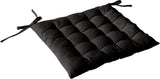 Quilt met 4 bobbels, jute, 90 X 190 Cm, klei, 2007AGCHLJT090190, 90 X 190 Cm Quilts en quilts Naty Shop Zwart