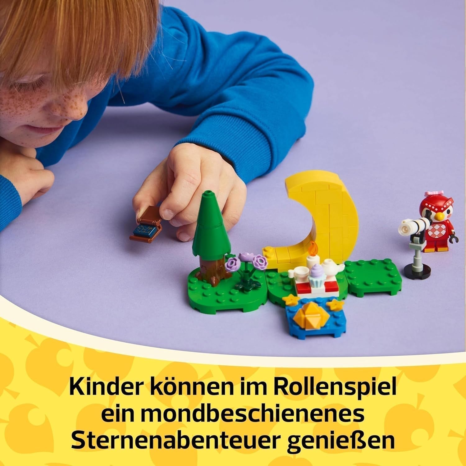 LEGO Animal Crossing Sterrenkijken met Euphemia, bouwset voor kinderen, fantasierijke rollenspel-videogameset, speelgoed voor 6-jarige meisjes en jongens, figuurdierspeelgoed 77053 Bouwsets Besuche den LEGO-Store