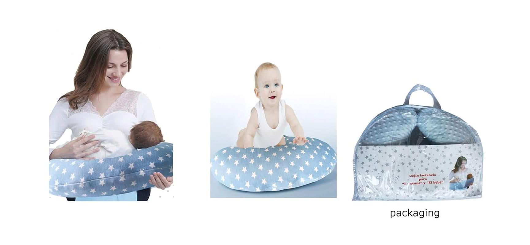 4108-12 Voedingskussenhoes en vulling, 50 x 60 cm Voedings- en borstvoedingsaccessoires Bebe Naty Shop