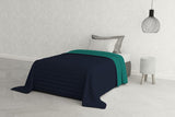 Italiaans beddengoed Estivo eenpersoonsbed, linnen, Aqua, 170 X 270 Cm Dekbedden en dekbedden Naty Shop Aqua 170 X 270 Cm
