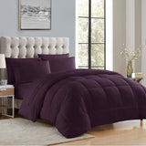 Sweet Home Collection All Seasons Alternatief dekbed, warm, luxe, pluche, loft, microvezel, vulling, beddengoed, vol, lichtrood King Naty Shop Dekbedden en dekbedden Purple King