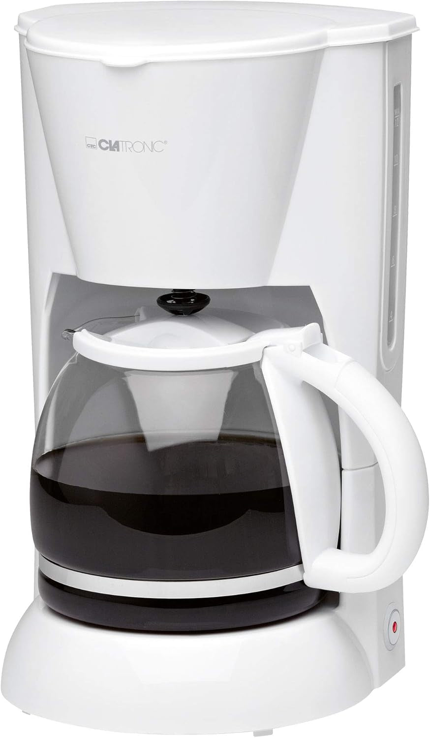 Clatronic® espressomachine | Automatische espressomachine voor 12-14 kopjes (ca. 1,5 liter) | Espressomachine met filter en antidruppelsysteem | 900W | Espressor KA 3473 Zwart