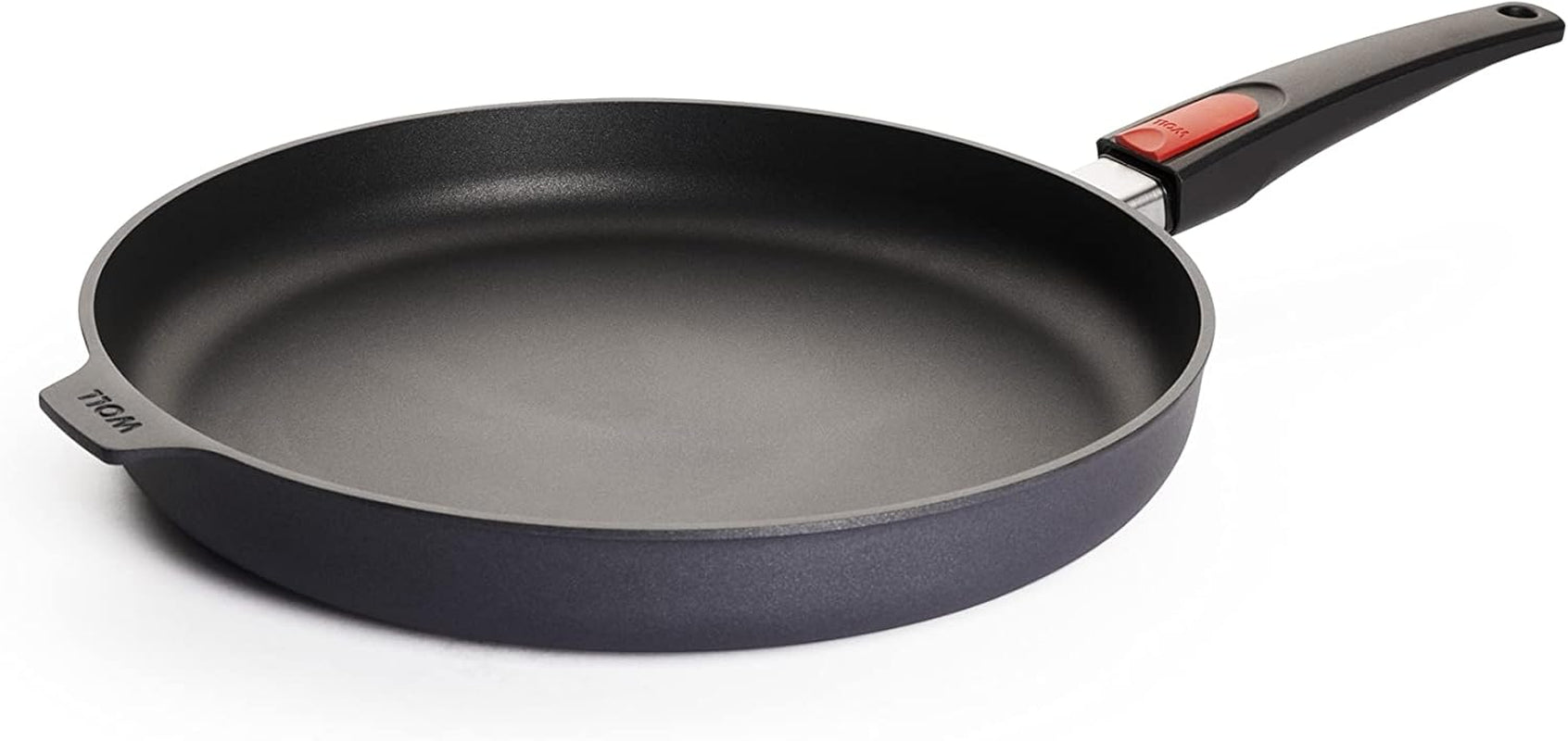 Woll Diamond Lite platte pan - Inductie -, Ø 20 Cm, 5 Cm hoogte, Met afneembare handgreep - Geschikt voor alle soorten kookplaten, Gegoten aluminium, Antiaanbaklaag Naty Shop Potten en Pannen Ø 32 Cm