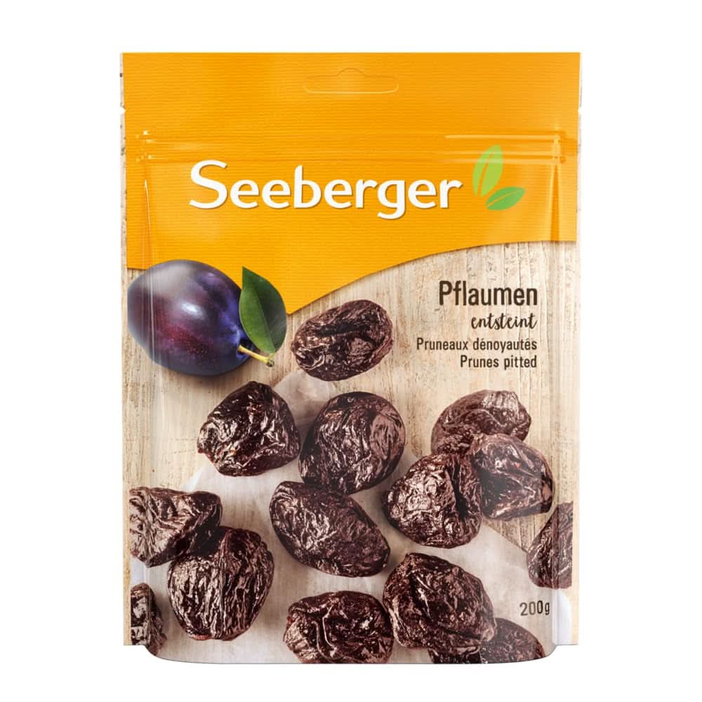 Seeberger Extra Large Lekkere Pruimen van de beste kwaliteit - Zeer zoet en aromatisch 13 x 125 gram Naty Shop Gedehydrateerde producten 13 x 200 gram