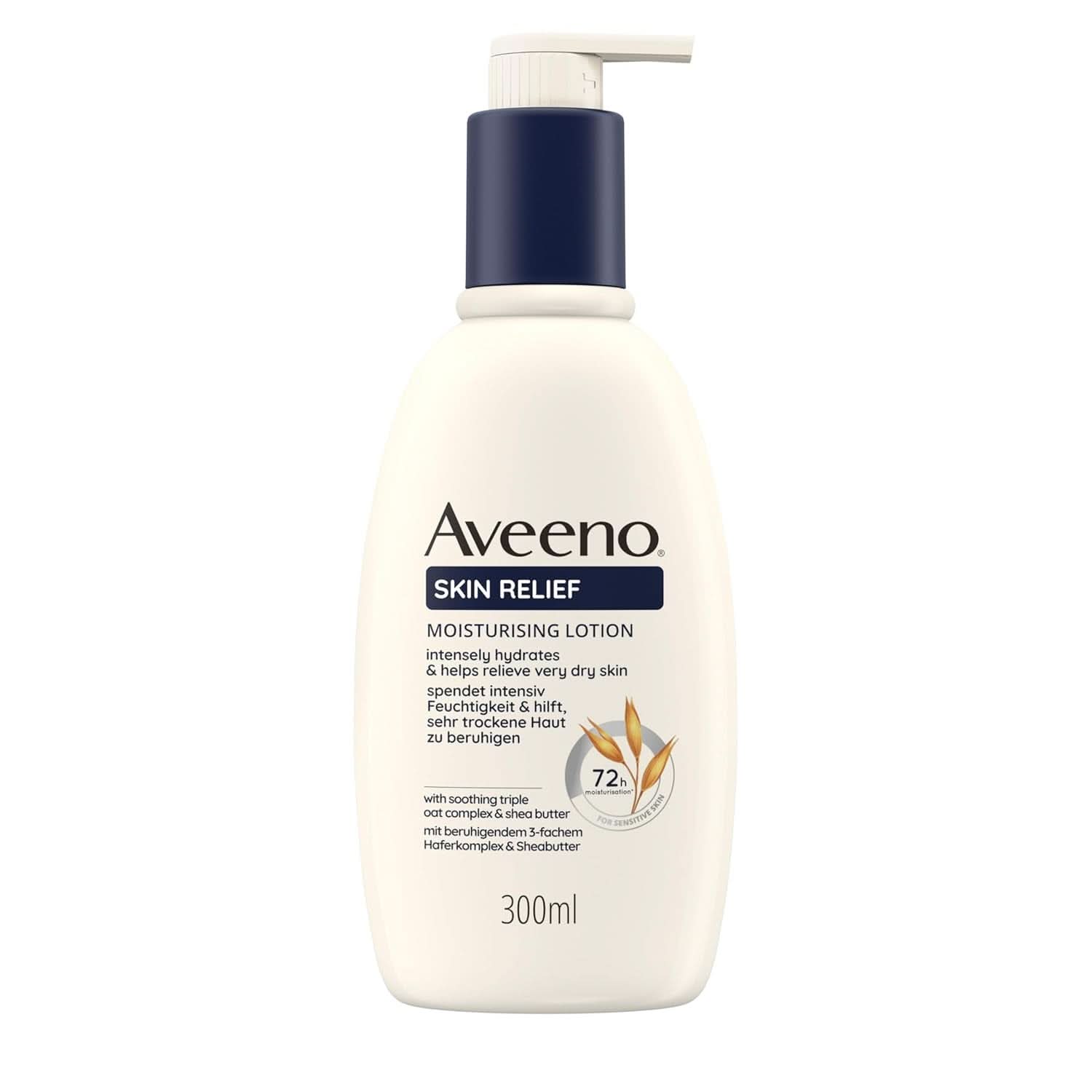 Aveeno Dagelijkse vochtinbrengende bodylotion, 300 ml Cosmetica en schoonheid Naty Shop Voor de droge en gevoelige huid