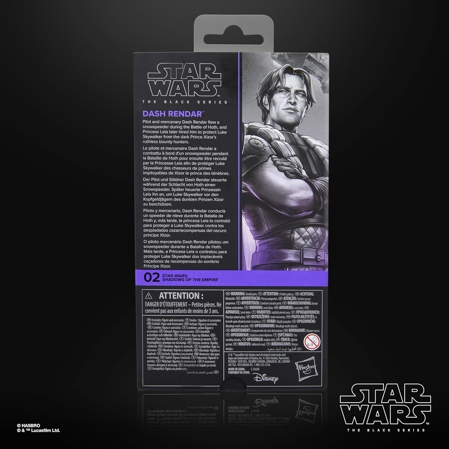 Star Wars Black Series Dash Rendar, Star Wars: Shadows of the Empire verzamelfiguur (15 cm) Actiefiguren Naty Shop