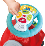 Clementoni - 17747 - Nicolò Go Go 3 in 1 - Rijdende auto, elektronische leerluidspreker, eerste stapjes, licht en geluid, spel voor 1-jarigen - Made in Italy Bebe Toys Naty Shop