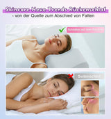 Hydomi Antirimpelkussen 2-in-1 Anti-verouderingsschoonheidskussen Orthopedisch neksteunkussen Nek- en schouderpijn Memory Foam Kussen om uw hoofd recht te houden Cervicale orthopedische kussens Naty Shop