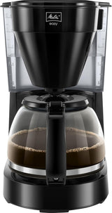 Melitta Easy – Espressomachine met filter en glazen karaf, voor maximaal 10 koppen koffie, zwart