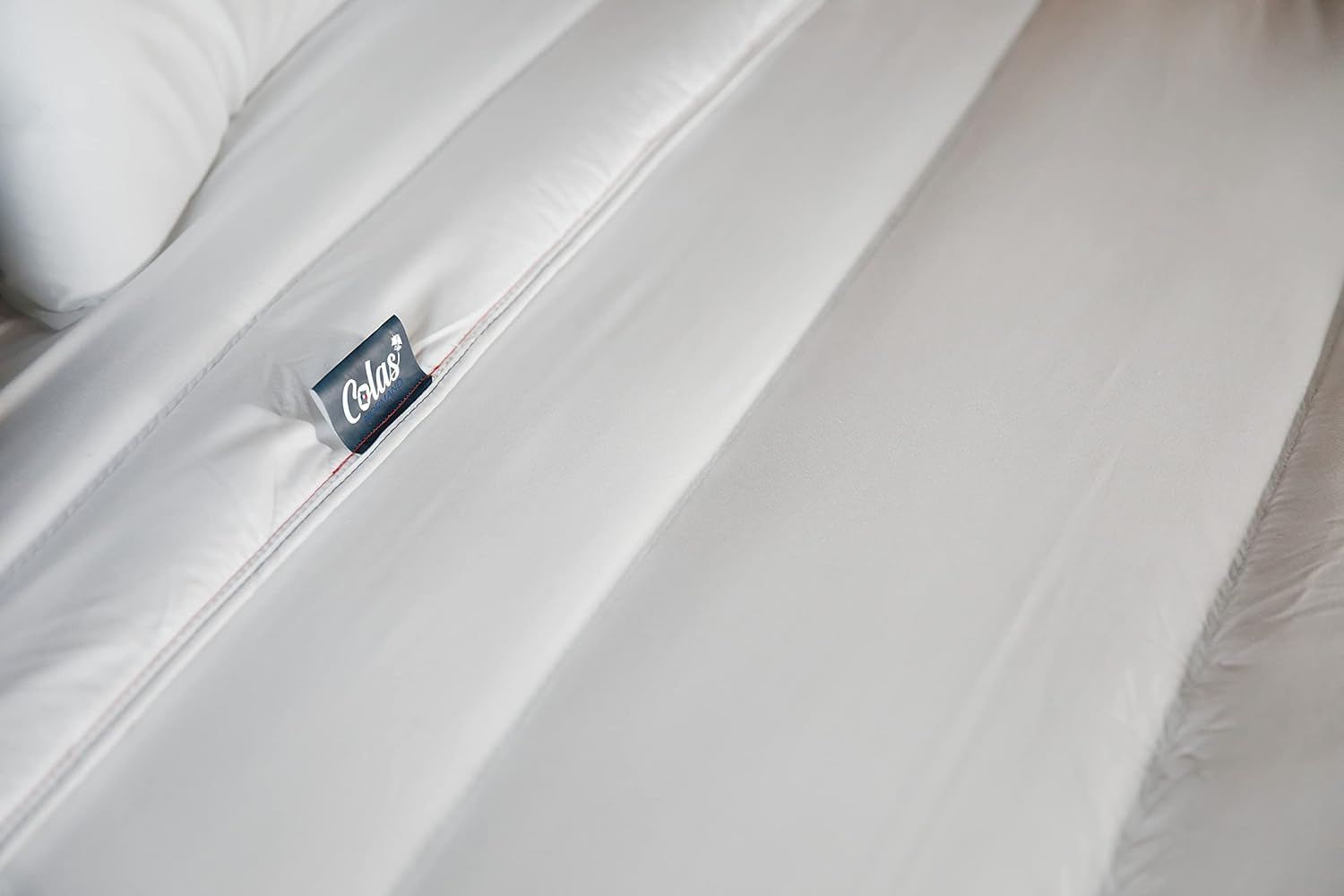 COLAS NORMAND dekbed 260 X 240 cm, biologisch katoen en gerecyclede vulling, licht, zacht, machinewasbaar op 40 °C Dekbedden en dekbedden Naty Shop
