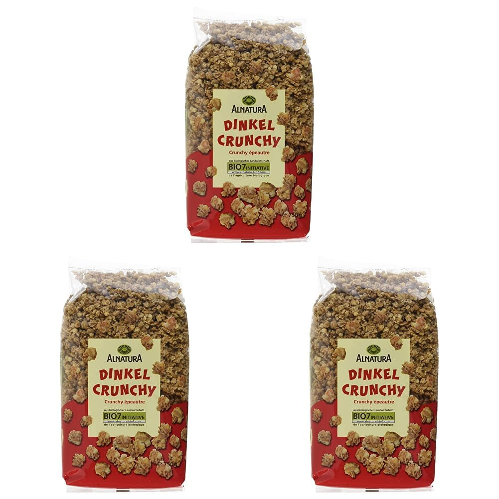 Biologische knapperige gerst, 3 stuks (3 x 750 g)