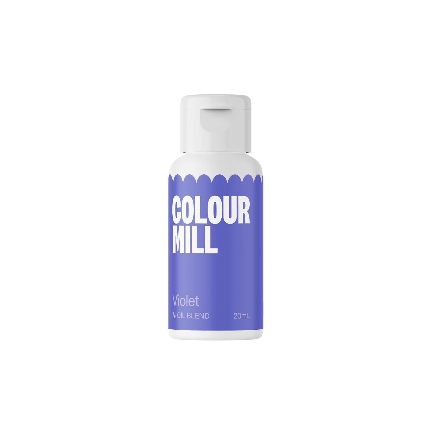Kleurstof op oliebasis Color Mill Blend Violet - Kleurstof voor chocolade, fondant, muffins, cakes, bakken, bitterkoekjes - Kleurstof voor het decoreren van taarten - 20 ml