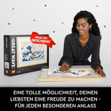 LEGO 31208 Art Hokusai - The Great Wave 3D Japanse wanddecoraties Knutselset Ingelijst oceaancanvas Hobby's voor volwassenen DHI Thuiskantoordecoraties Bouwsets Bestel in LEGO-Store
